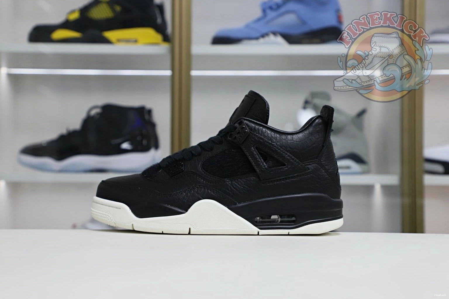 black ponyhair Jordan 4 Jordan Air retro 0104
